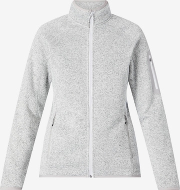 MCKINLEY Athletic Fleece Jacket 'Skeena' in White: front