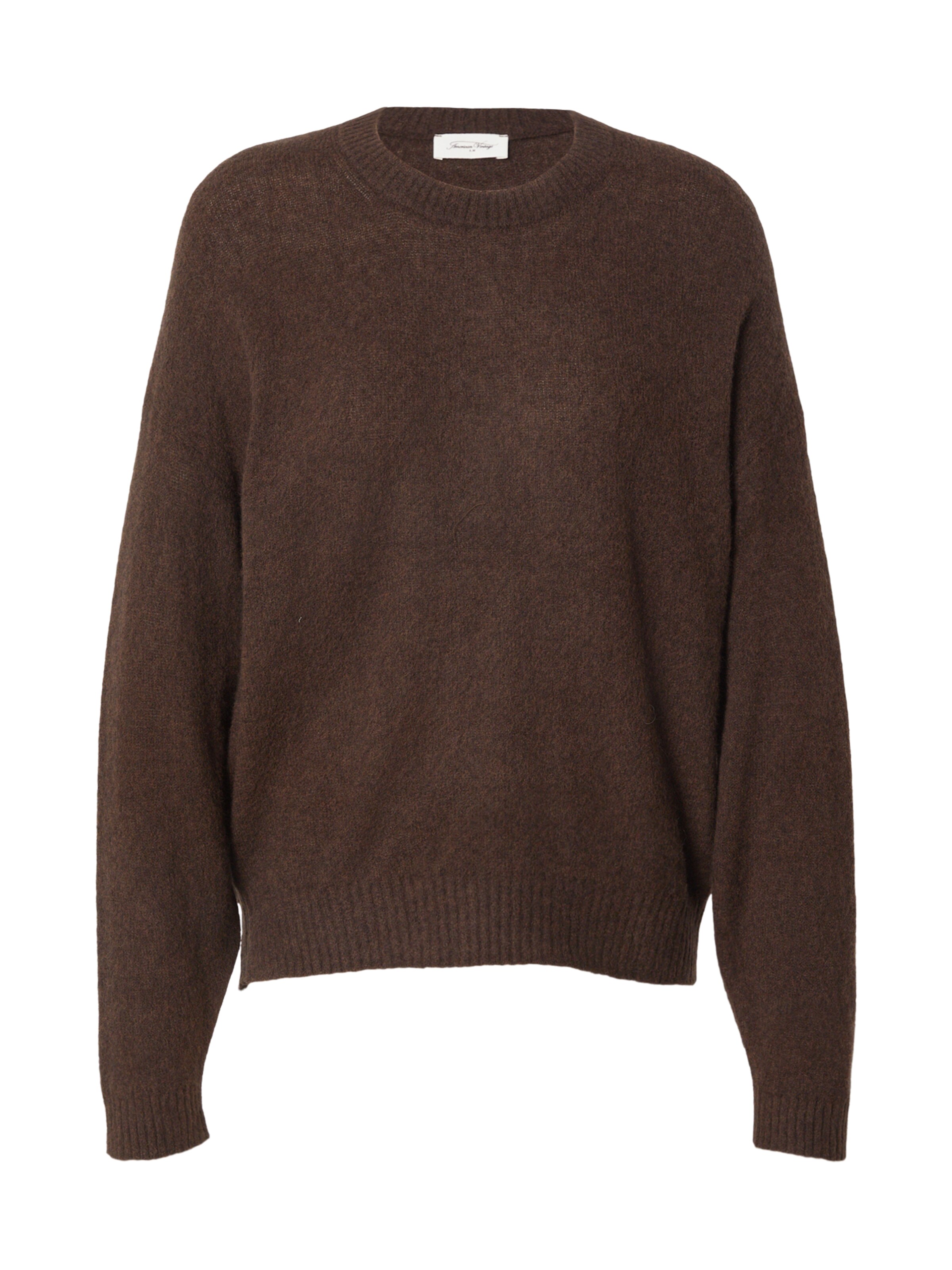 Pull-over 'OUITY' AMERICAN VINTAGE en marron : devant