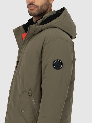Parka invernale 'NoelAK' di Alife and Kickin in verde