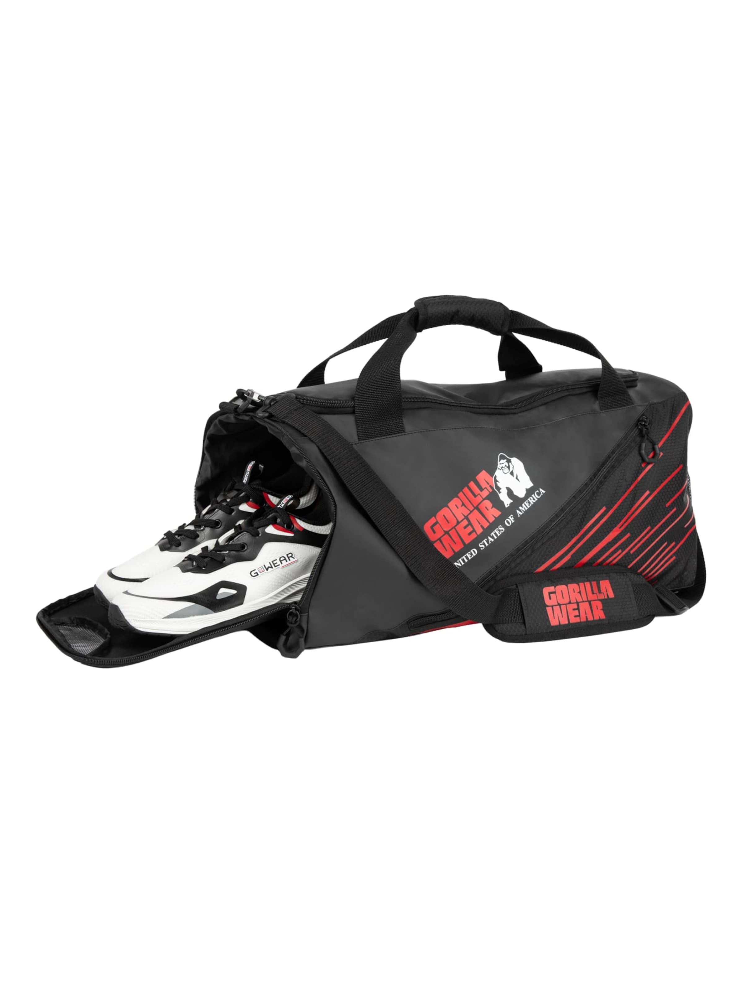 Gorilla Wear Sporttas 'Ohio' in Zwart