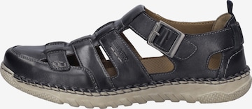 JOSEF SEIBEL Schnürschuh 'Wilson 08' in Blau: Vorderseite