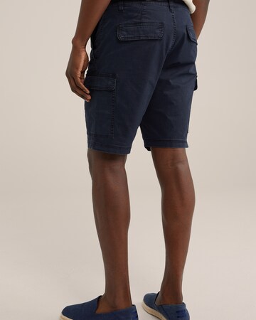 WE Fashion Regular Cargo trousers in Blue