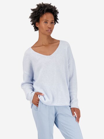 BETTER RICH Sweater ' Bridget Vneck ' in Blue: front