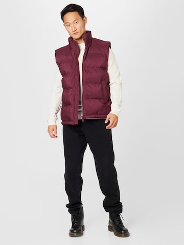 Gilet 'Kip' di WEEKDAY in rosso
