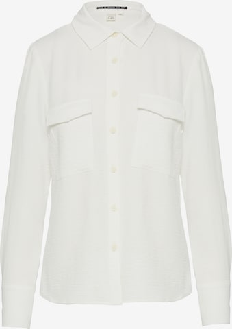 Chemisier QS en beige : devant