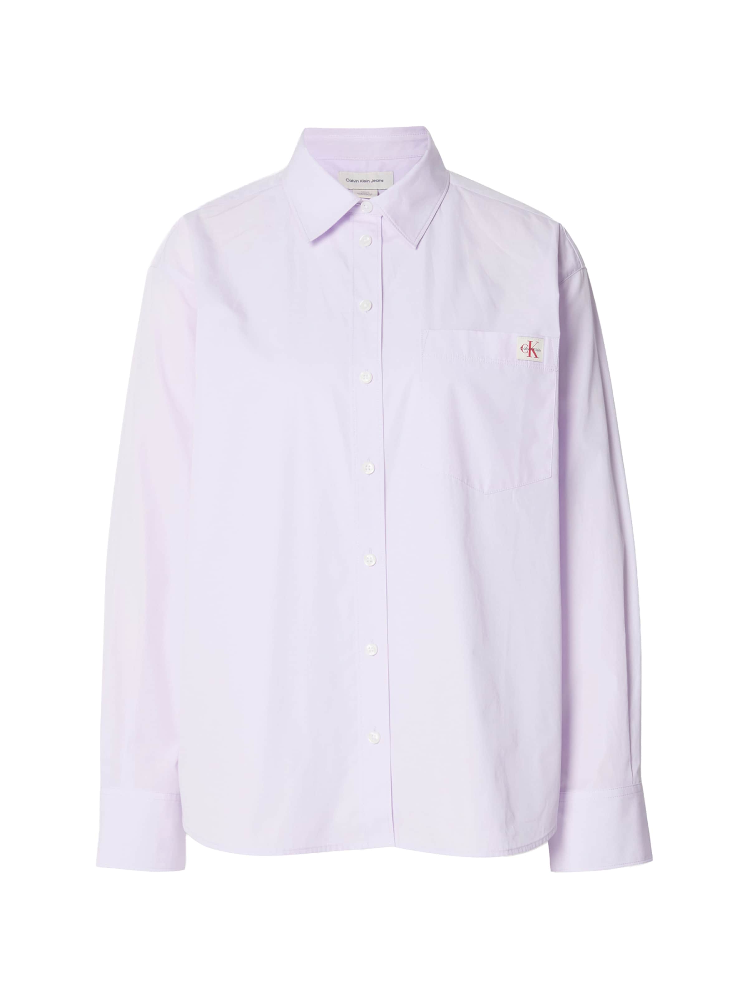 Calvin Klein Jeans - Blusa en lila: frente