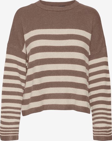 VERO MODA Sweater in Brown: front