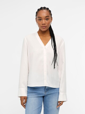 OBJECT - Blusa 'Tilda' en blanco: frente