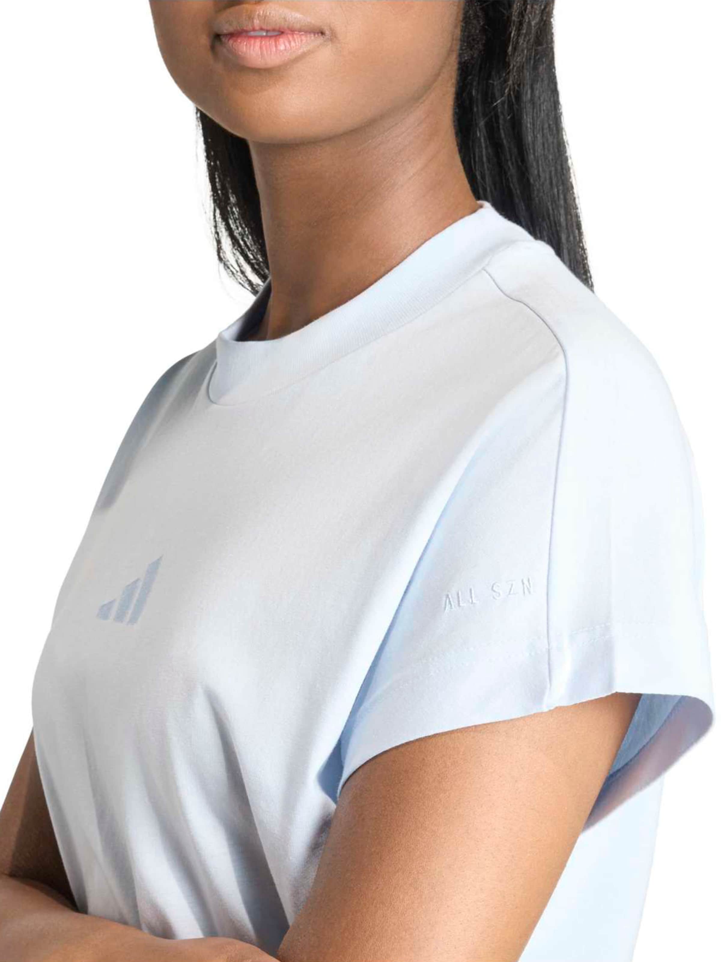 ADIDAS SPORTSWEAR Funkcionalna majica 'ALL SZN' | modra barva