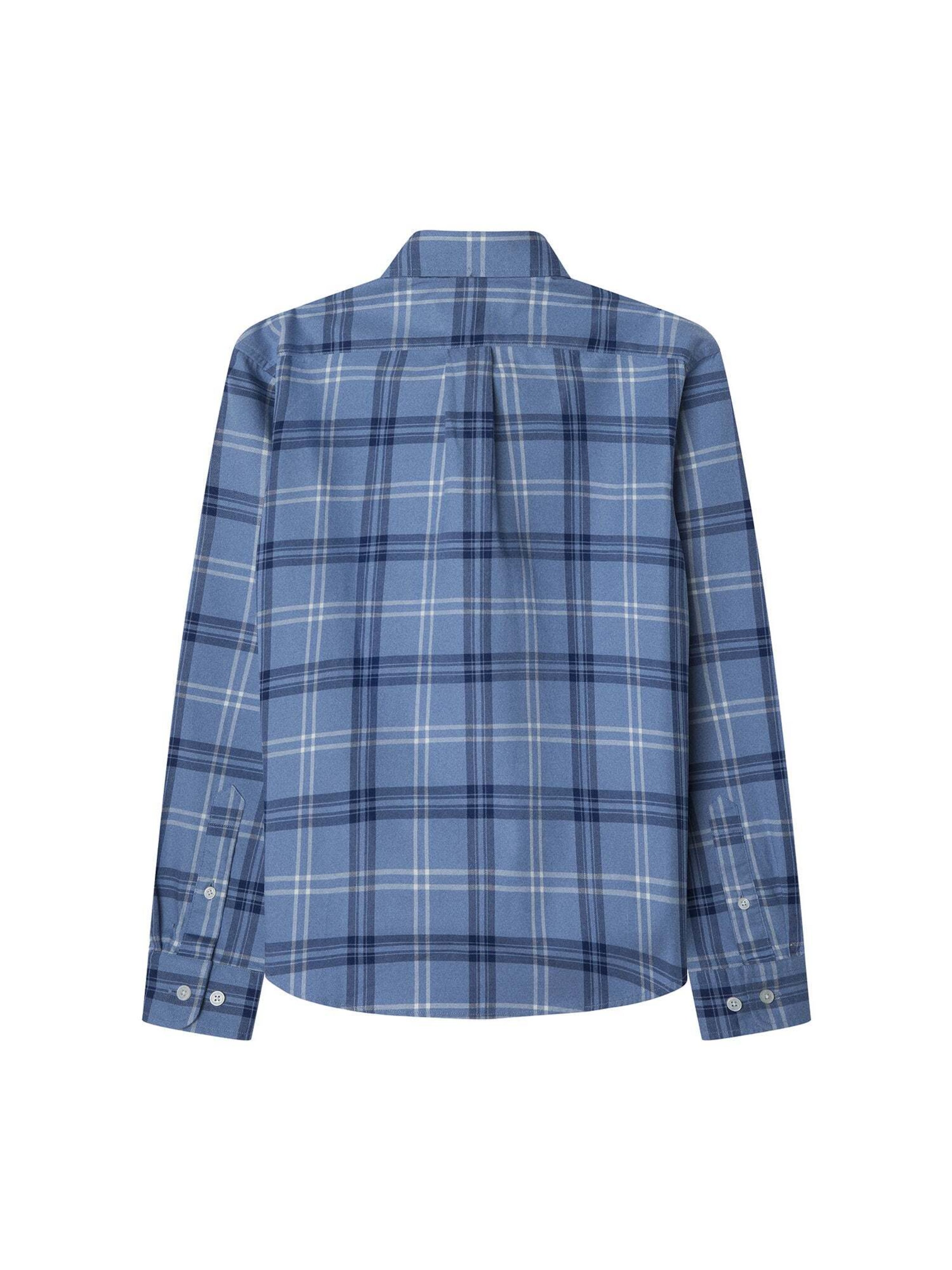 Hackett London Regular Fit Hemd in Blau