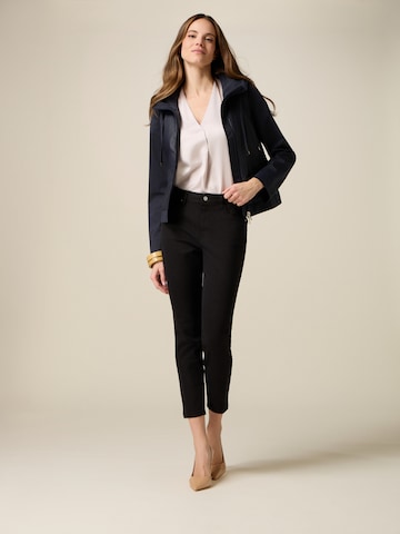 Skinny Pantaloni di oltre in nero