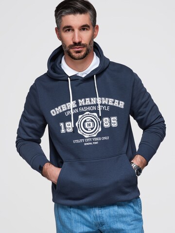 Ombre - Sudadera en azul