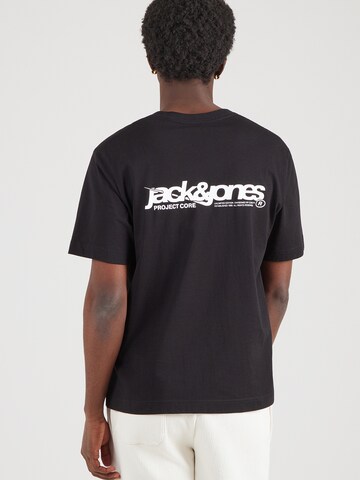 JACK & JONES Tričko 'JWHUNION' - Čierna: predná strana