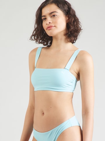 PUMA Bralette Bikini top in Green: front