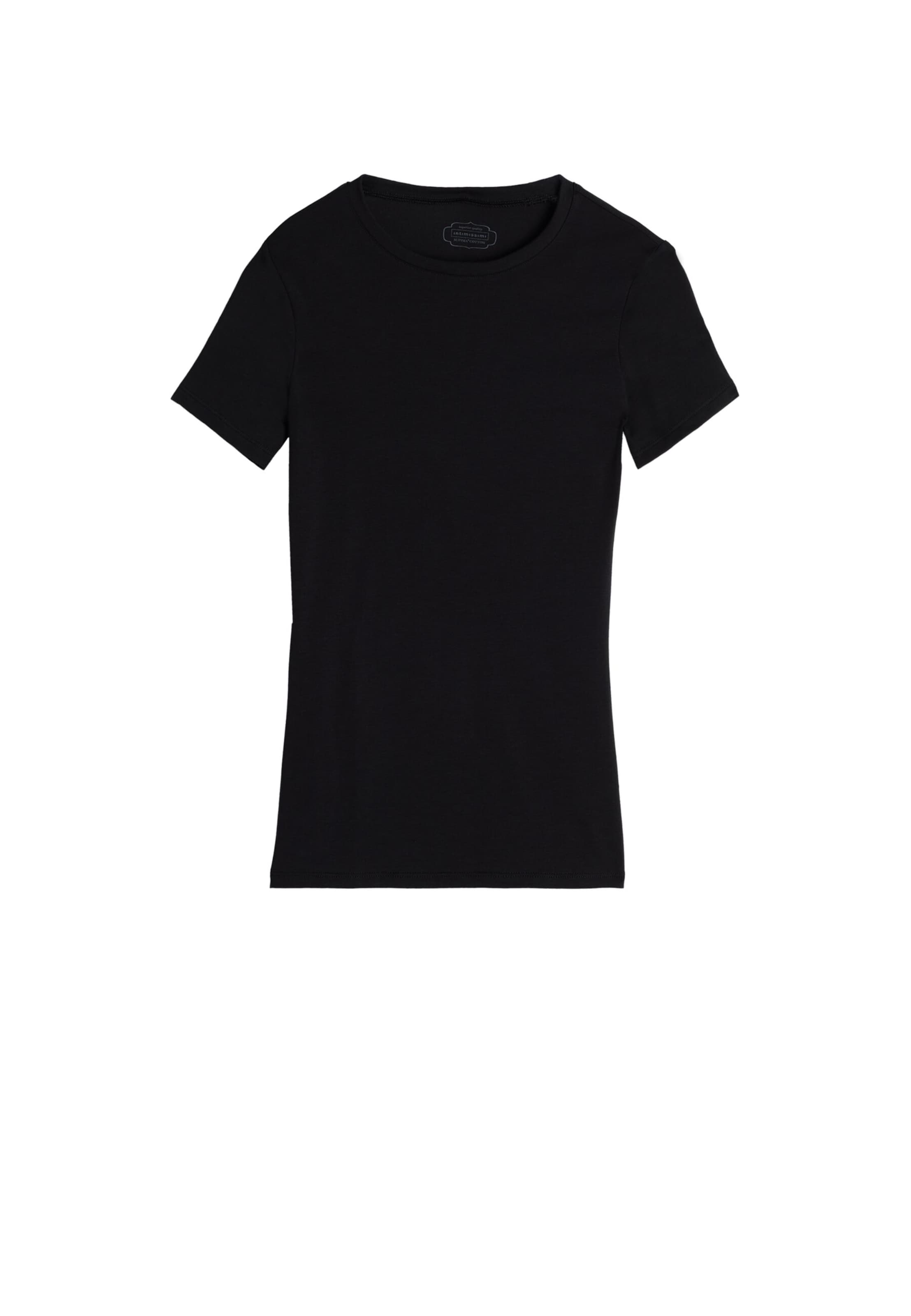 INTIMISSIMI Shirt in Black: front