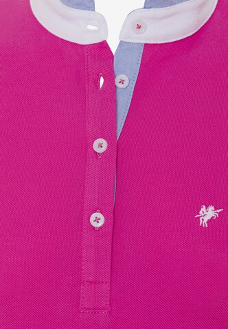 DENIM CULTURE Poloshirt 'Kelly' in Pink