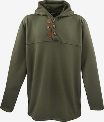 Lavecchia Sweatshirt 'LV-605 Übergrößen' i grön: framsida