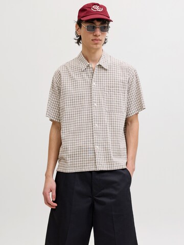 Fit confort Chemise JACK & JONES en vert : devant