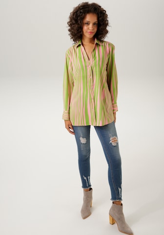 Aniston CASUAL Blouse in Green