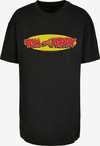 F4NT4STIC T-Shirt 'Tom und Jerry' in Schwarz: predná strana