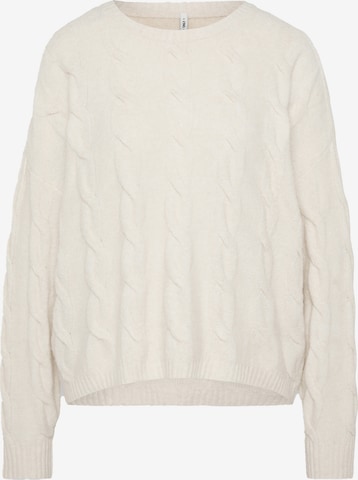 Only Petite Neulepaita 'ONLJEANETT' värissä beige: etupuoli