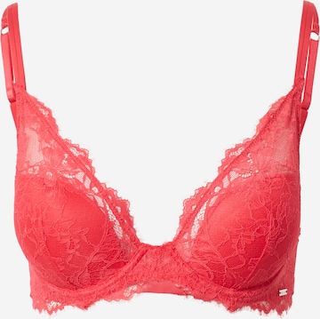 Push-up Soutien-gorge 'Amie' Lindex en rouge : devant