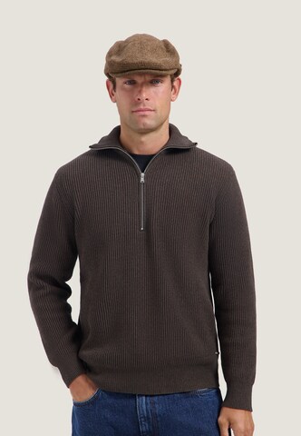 Casquette Dstrezzed en marron : devant
