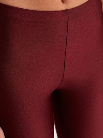 Dilvin Skinny Leggings in Red