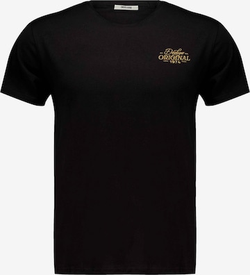 Deeluxe Shirt 'NATEDO' in Zwart: voorkant