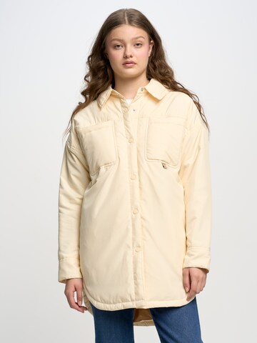 BIG STAR Between-Season Jacket ' MISA ' in Beige: front