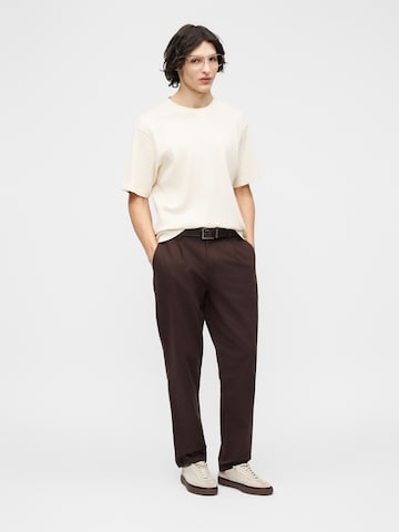 Tapered Pantaloni con pieghe 'ONSLEE' di Only & Sons in marrone