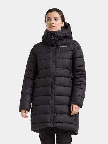 Cappotto outdoor 'TEJLA' di Didriksons in nero: frontale