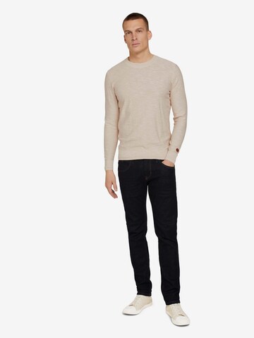 TOM TAILOR Sweater in Beige