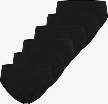 SCHIESSER Panty 'Essentials Cotton' in Black: front