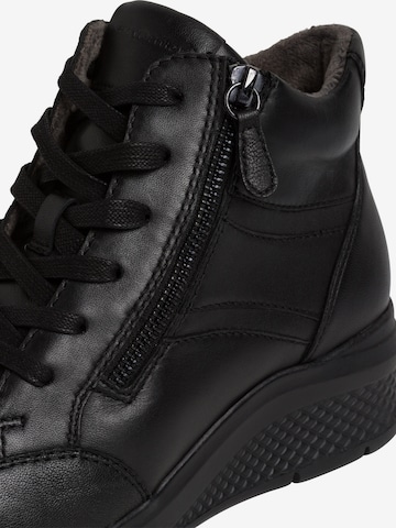 TAMARIS High-Top Sneakers in Black