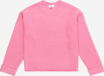 Pull-over Vero Moda Girl en rose : devant