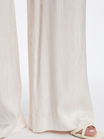 Ana Alcazar Wide leg Trousers 'Zarosa' in White