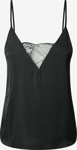 Pepe Jeans Top 'Adeline' in Zwart: voorkant