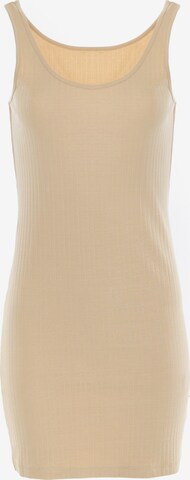 BIG STAR Jurk 'Majasa' in Beige: voorkant