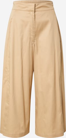 s.Oliver BLACK LABEL Wide Leg Hose in Beige: predná strana