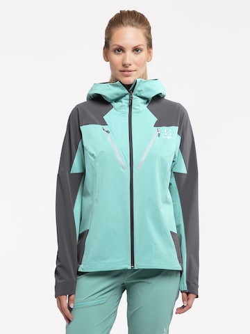 Haglöfs Outdoor Jacket 'Tegus' in Blue: front