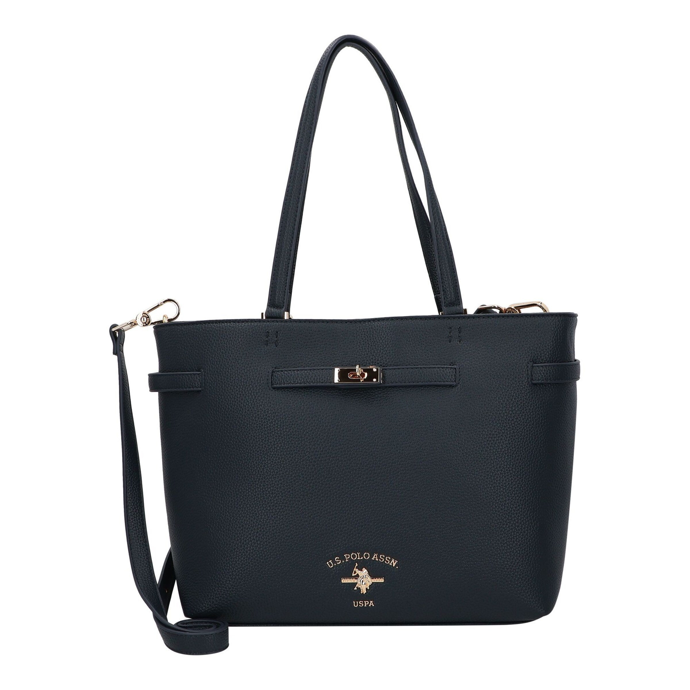 Plase de cumpărături 'Standfort' de la U.S. POLO ASSN. pe albastru: față