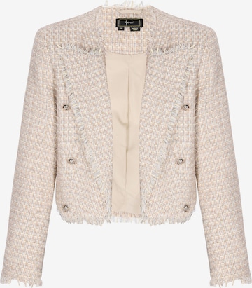 faina - Blazer 'Festive' en beige: frente
