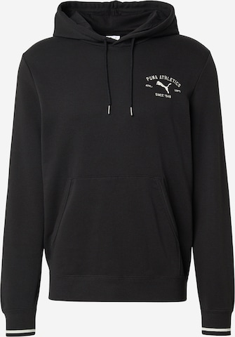 PUMA Majica 'Class' | črna barva: sprednja stran