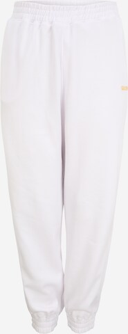 Effilé Pantalon Public Desire Curve en blanc : devant