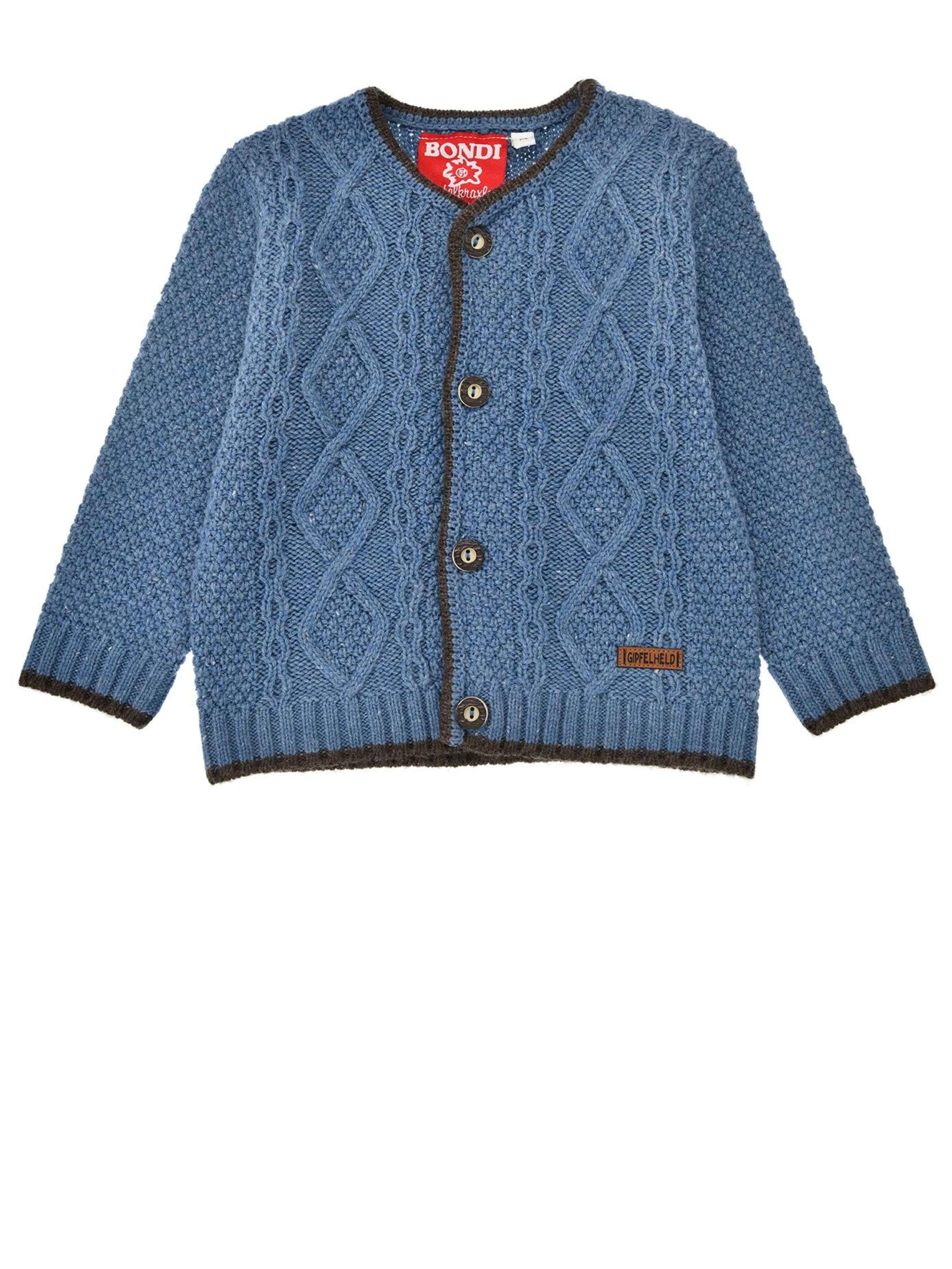 BONDI Strickjacke‌‌‌‌‌‌‌ in Blau: Vorderseite