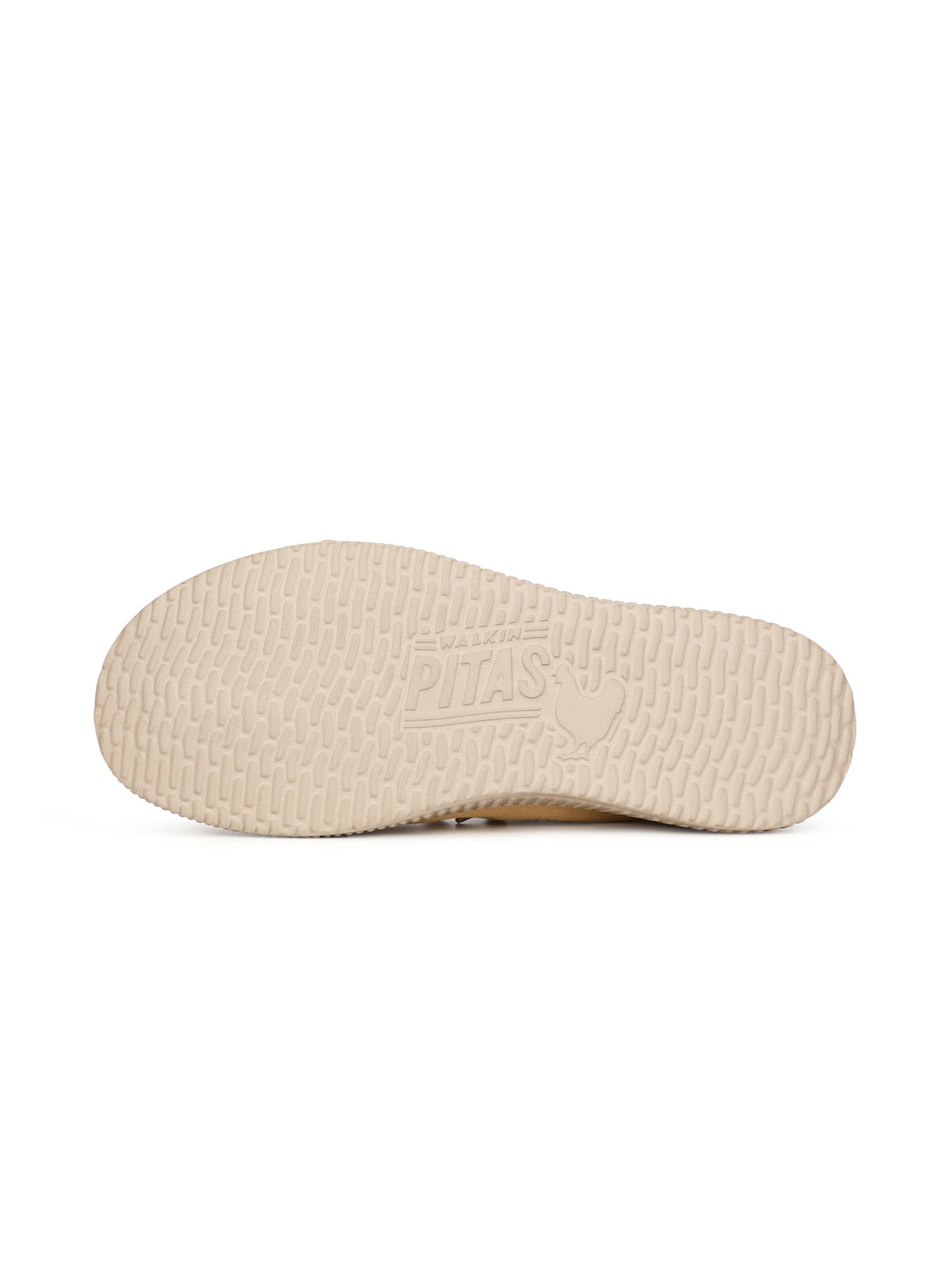 Walk In Pitas Moccasin 'Wallabi' in Beige: bottom