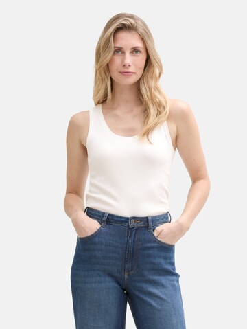 TOM TAILOR Top in White: front