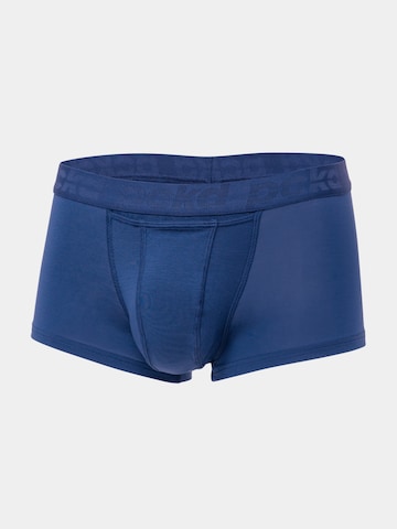 pckd – underwear done right. Boxershorts 'Boxer Trunks'‌‌‌ in Blau: Vorderseite