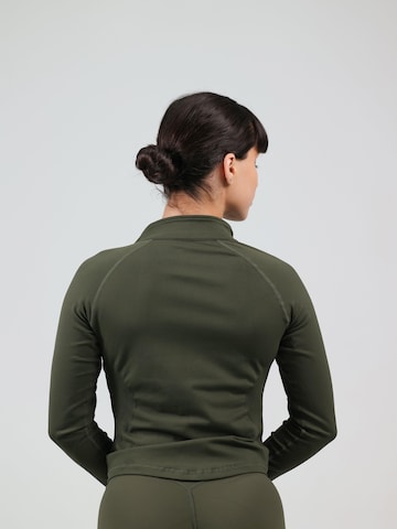 neverover Kurtka sportowa 'Hue Jacket' w kolorze zielony